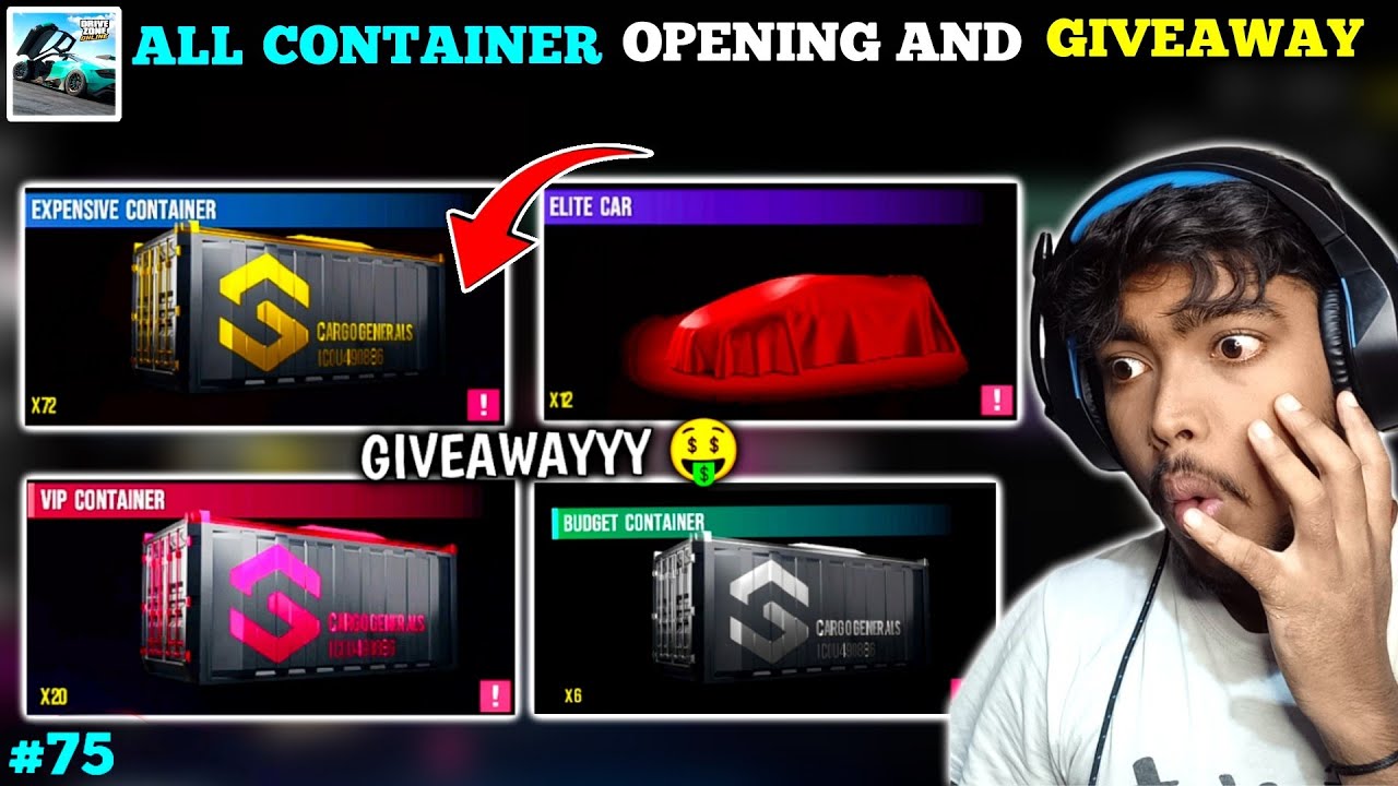 Once again opening my all containers 😱 ( part - 7 ) || drive zone online gameplay 