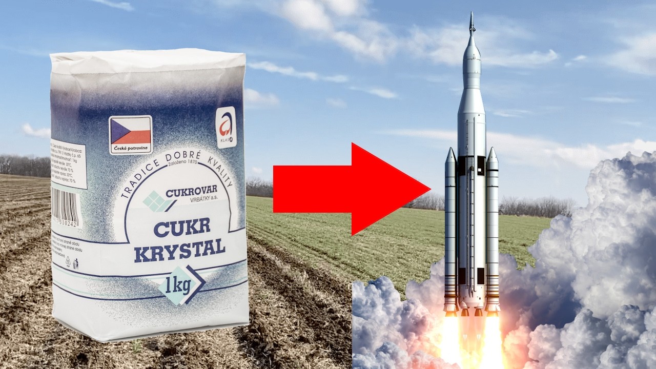 Raketov&eacute; palivo z cukru &ndash; Jak to funguje?