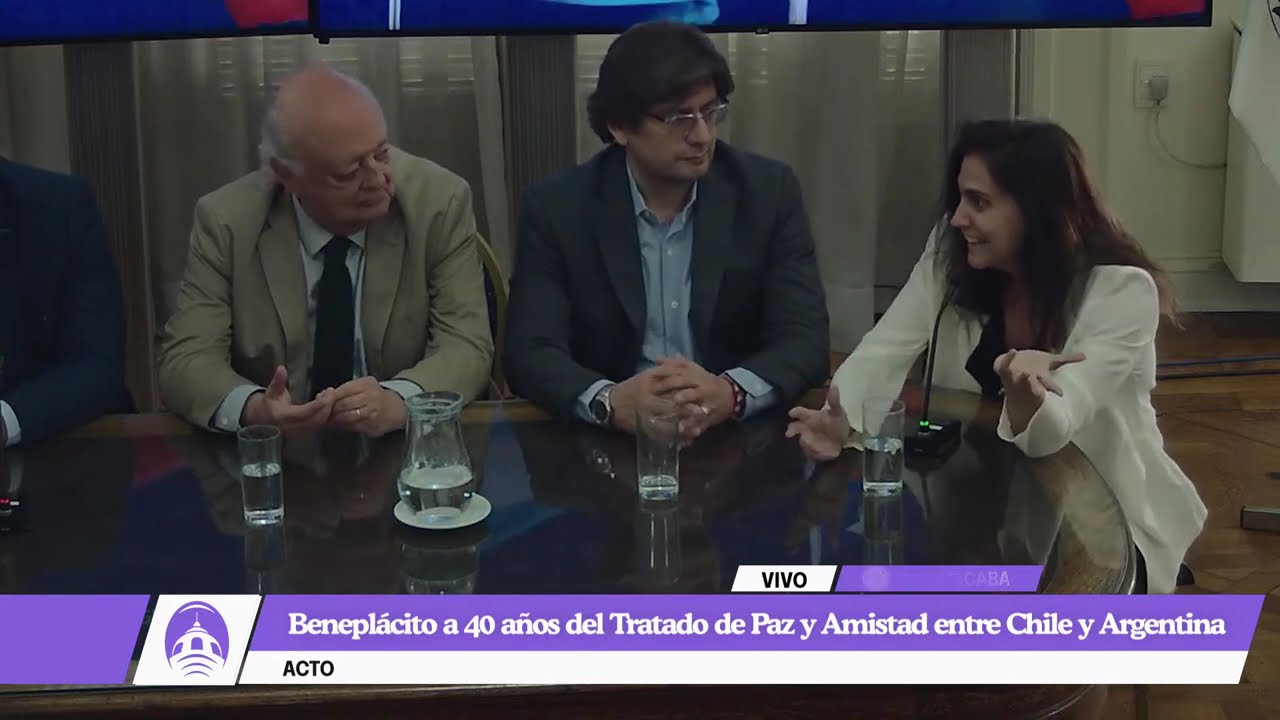 Beneplácito por los 40 años de la firma del Tratado de Paz y Amistad entre Chile la Argentina