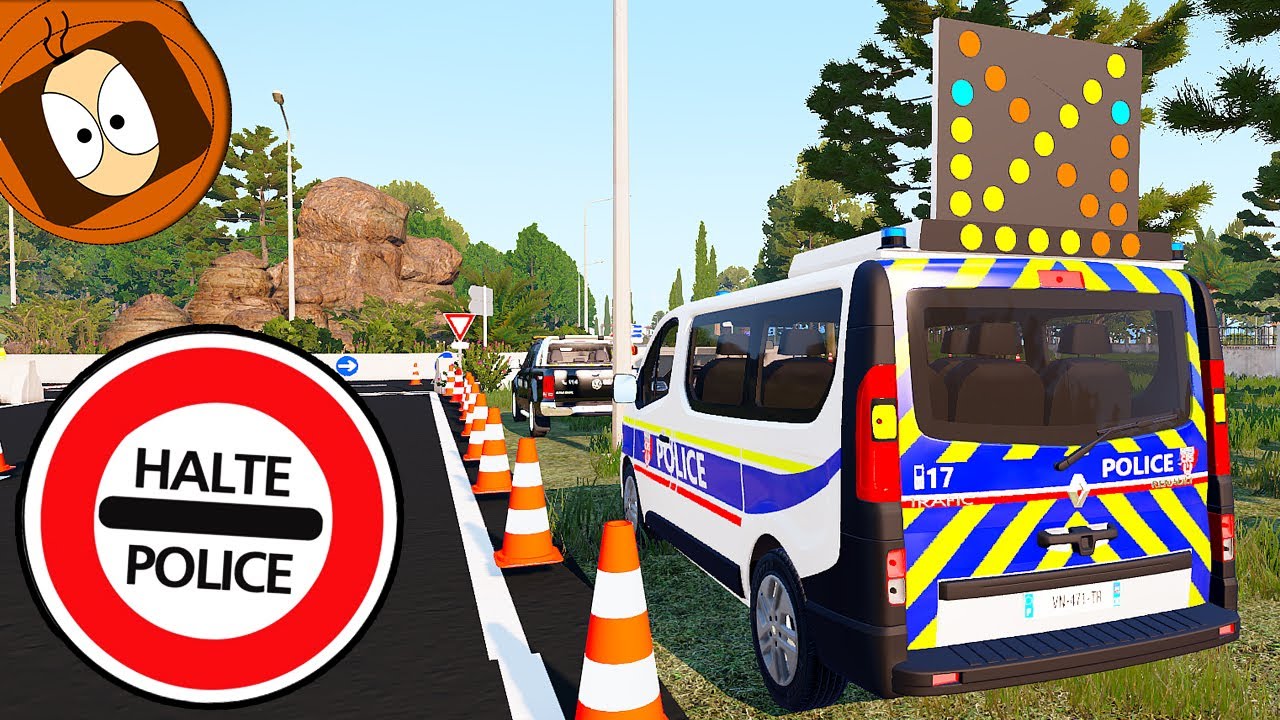POLICE NATIONALE : CONTRÔLE ROUTIER C.R.S - FORCES DE POLICE 🔥 !