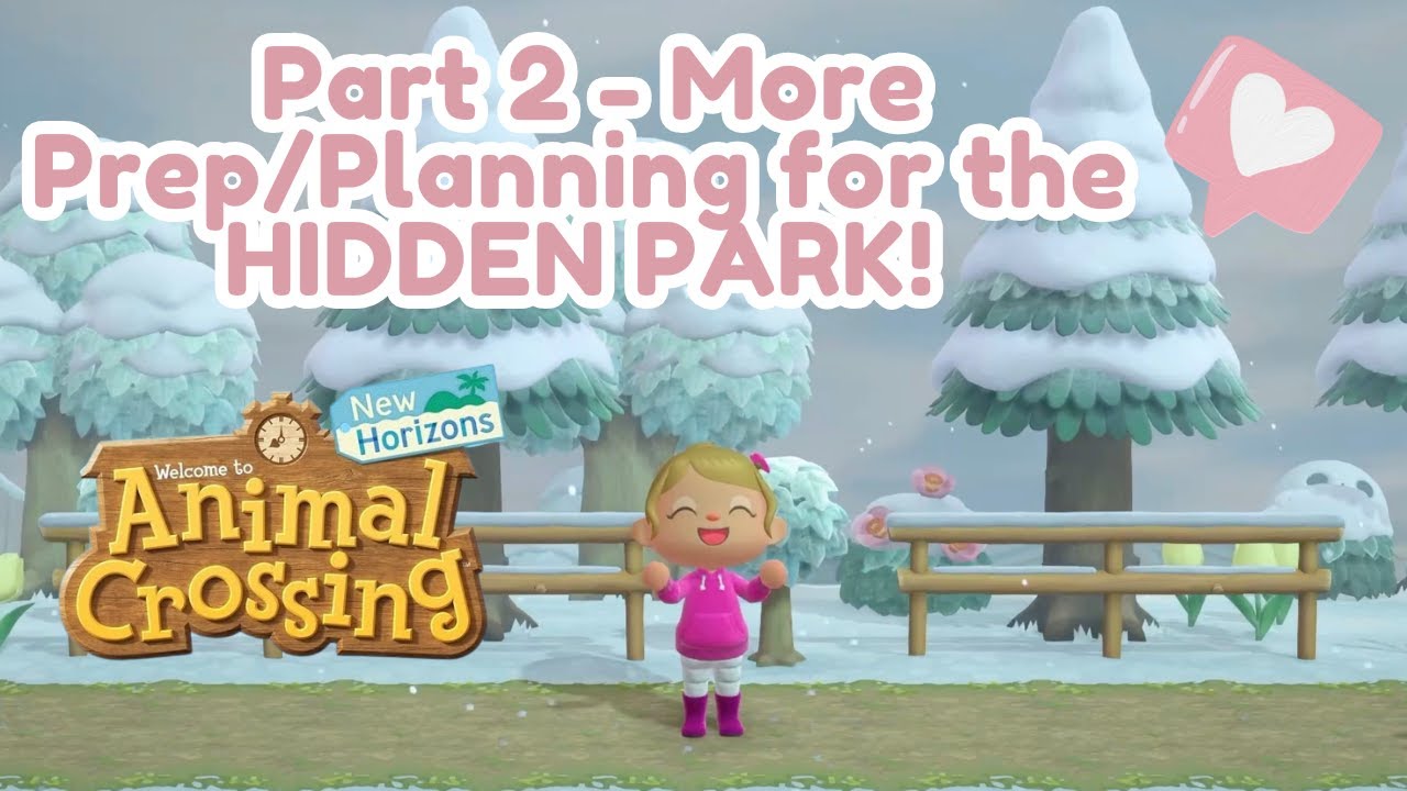DAY 23 - CREATING A HIDDEN PARK part 2 || Animal Crossing: New Horizons GAMEPLAY