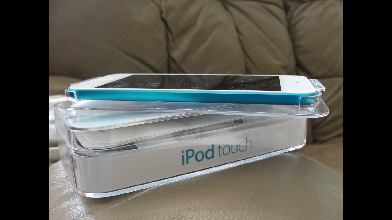 NEW iPod Touch 5G Blue Unboxing (HD) 2012