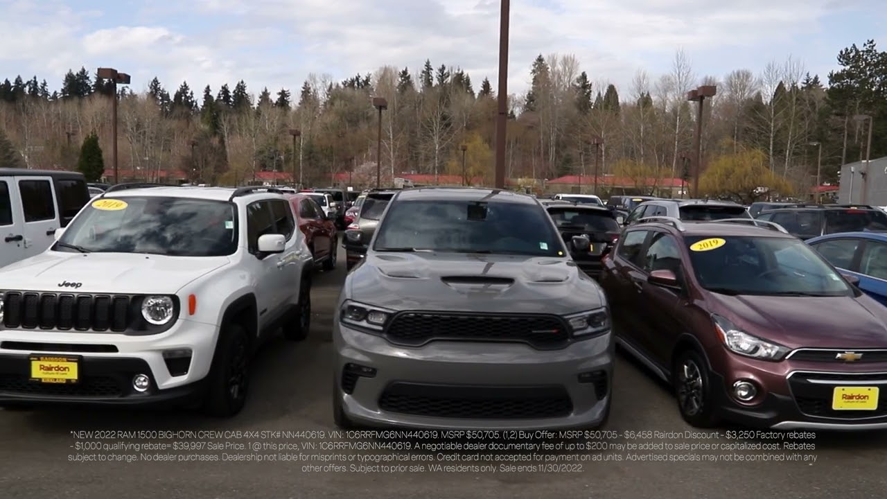 Black Friday Sales Event | Rairdon's of Kirkland