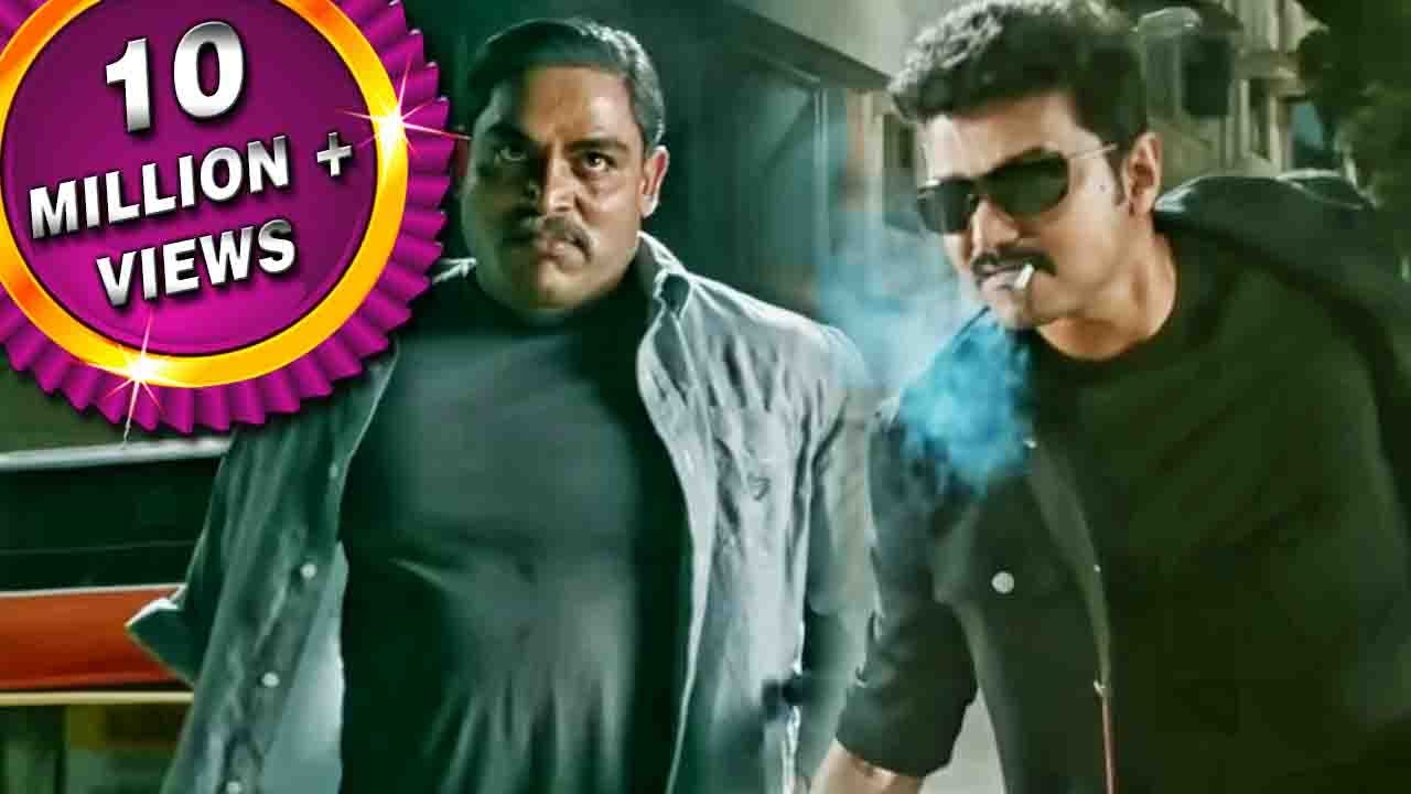 विजय का खतरनाक एक्शन धमाका सीन | Mersal Hindi Dubbed