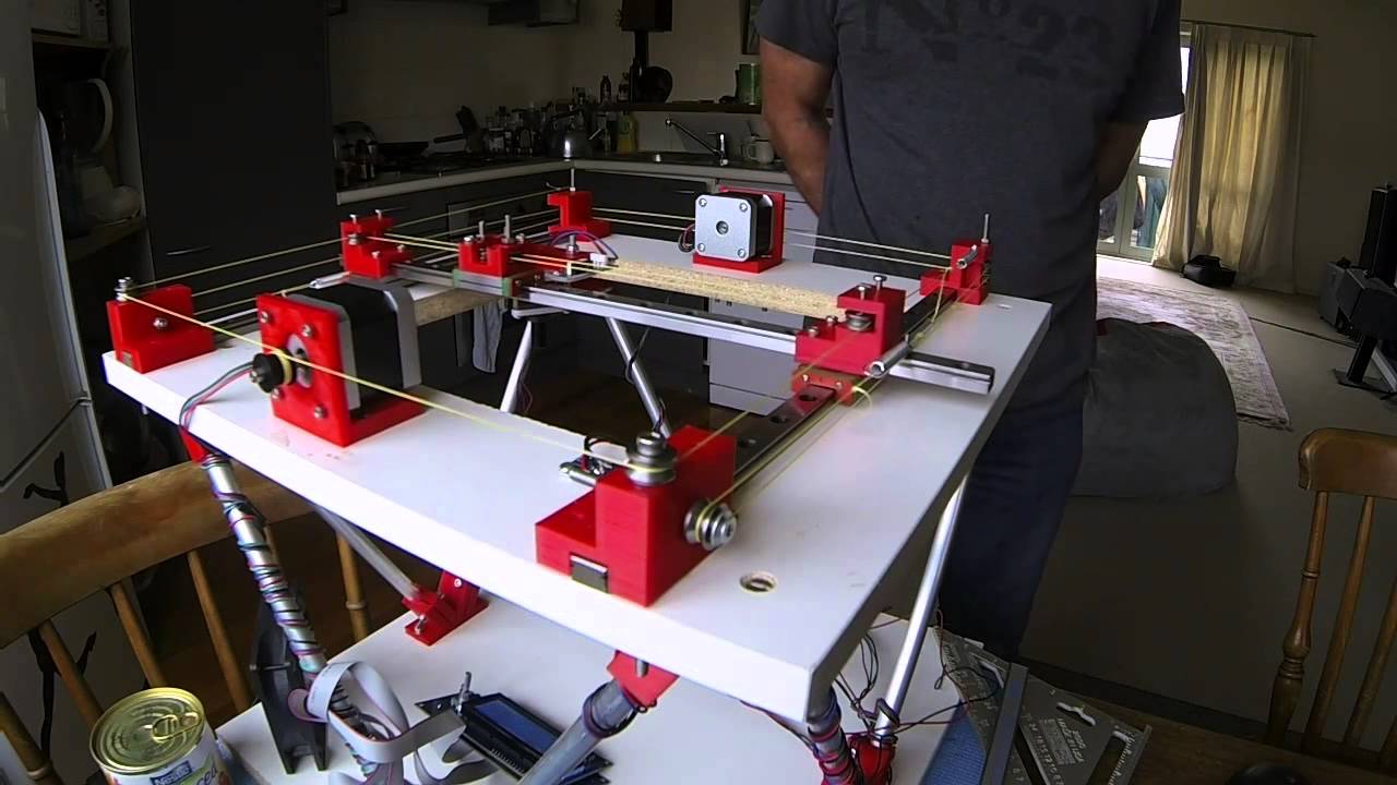 Dave's truss tube cablebot NON corexy H-Bot