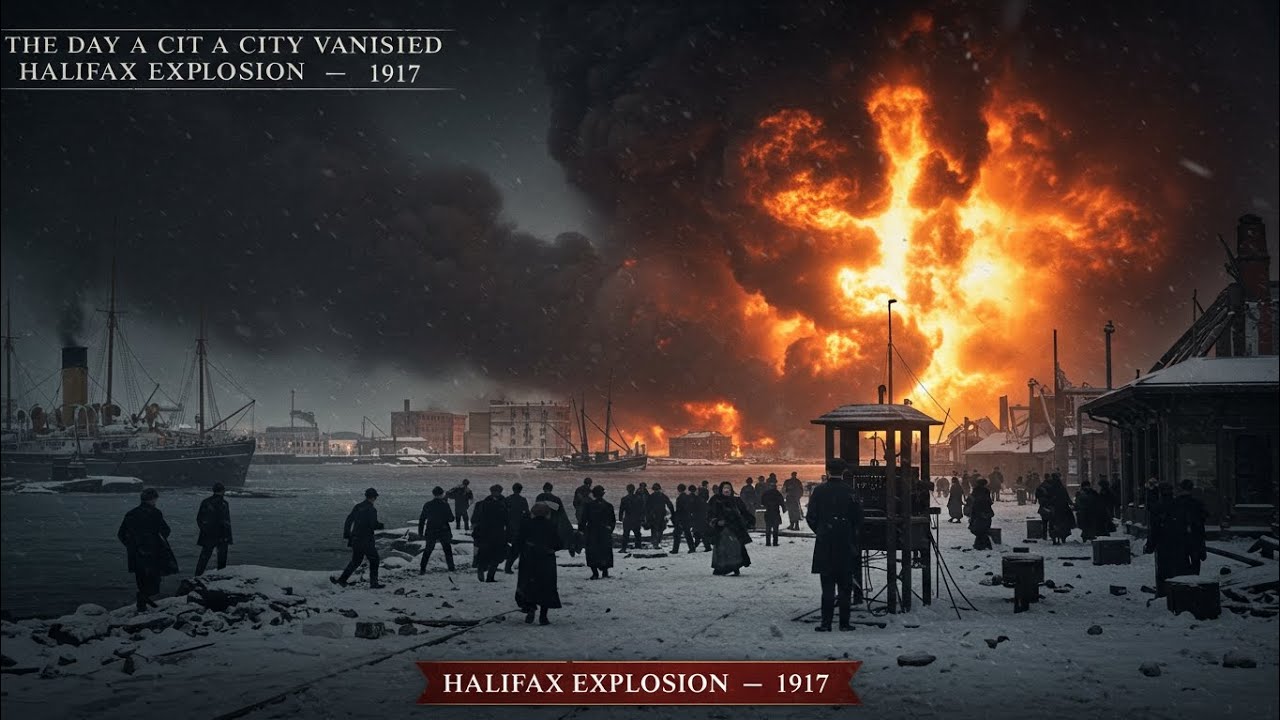 Halifax Explosion 1917: The Day a City Disappeared | Forgotten Disaster That Shook the World