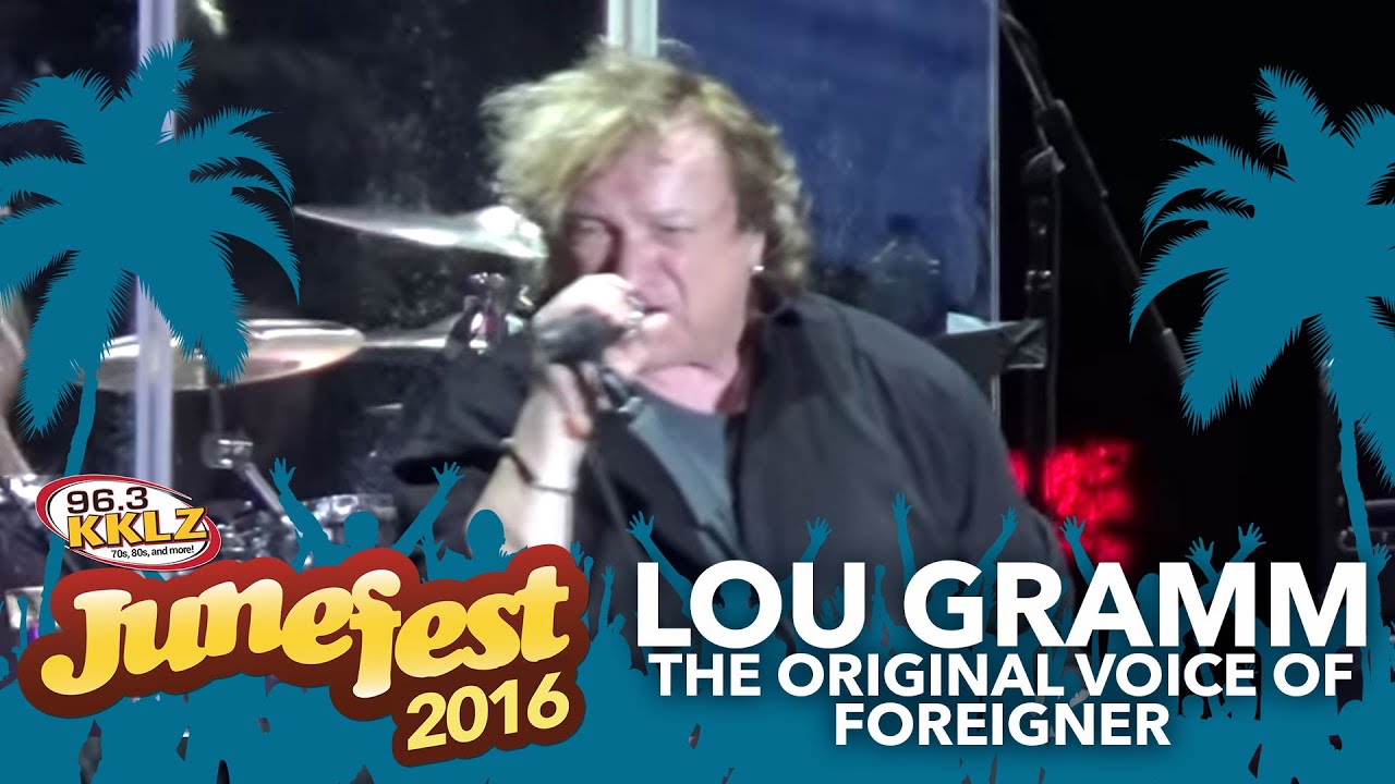 Lou Gramm rocks Juke Box Hero at 96.3 KKLZ&rsquo;s Junefest 2016