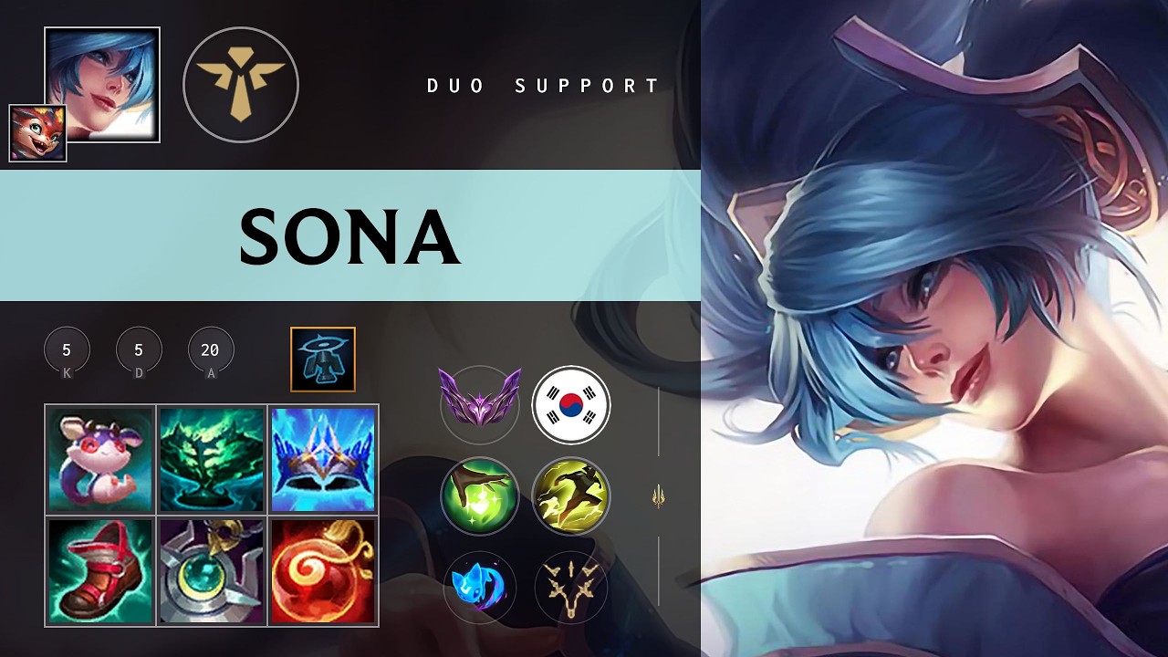 Sona Support vs Neeko - KR Master Patch 26.10