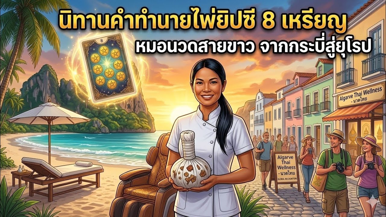 นิทานคำทำนายจากไพ่ยิปซี 8 เหรียญ