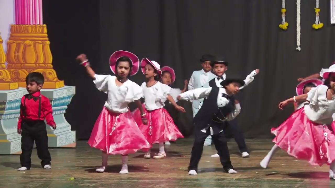SRK Songs Mashup in Annual Function by Sr.Kg. students