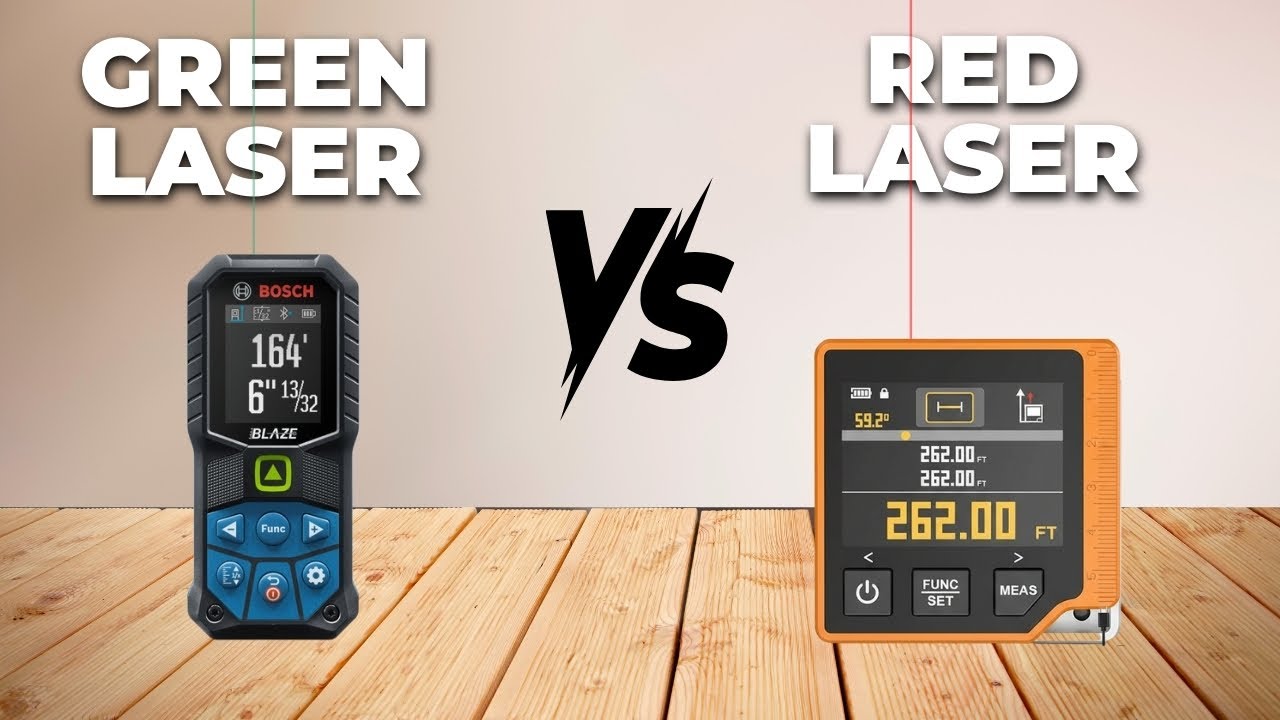 Green Laser Measure vs Red Laser Measure - Which is Best for Distance?