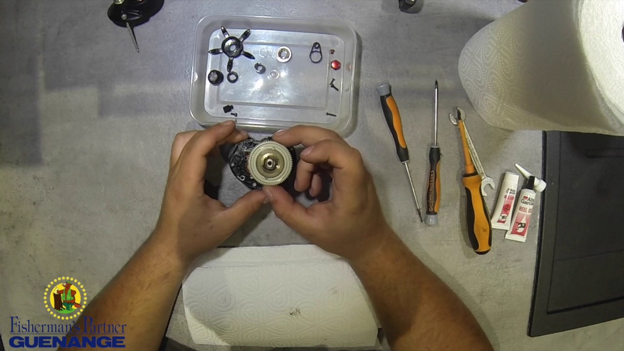 Entretien moulinet casting revo sx abu garcia