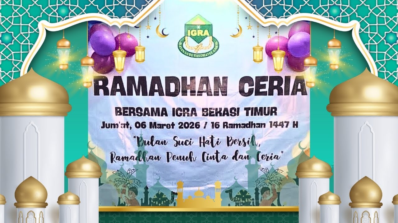 Ramadhan Ceria RA Bekasi Timur #ramadhan2026 #igrabekasitimur #santunananakyatim