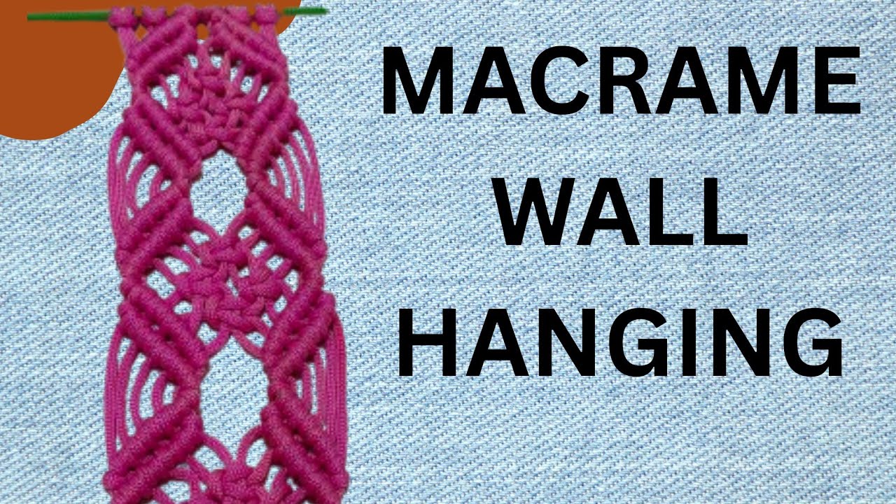 Macrame wall hanging 
