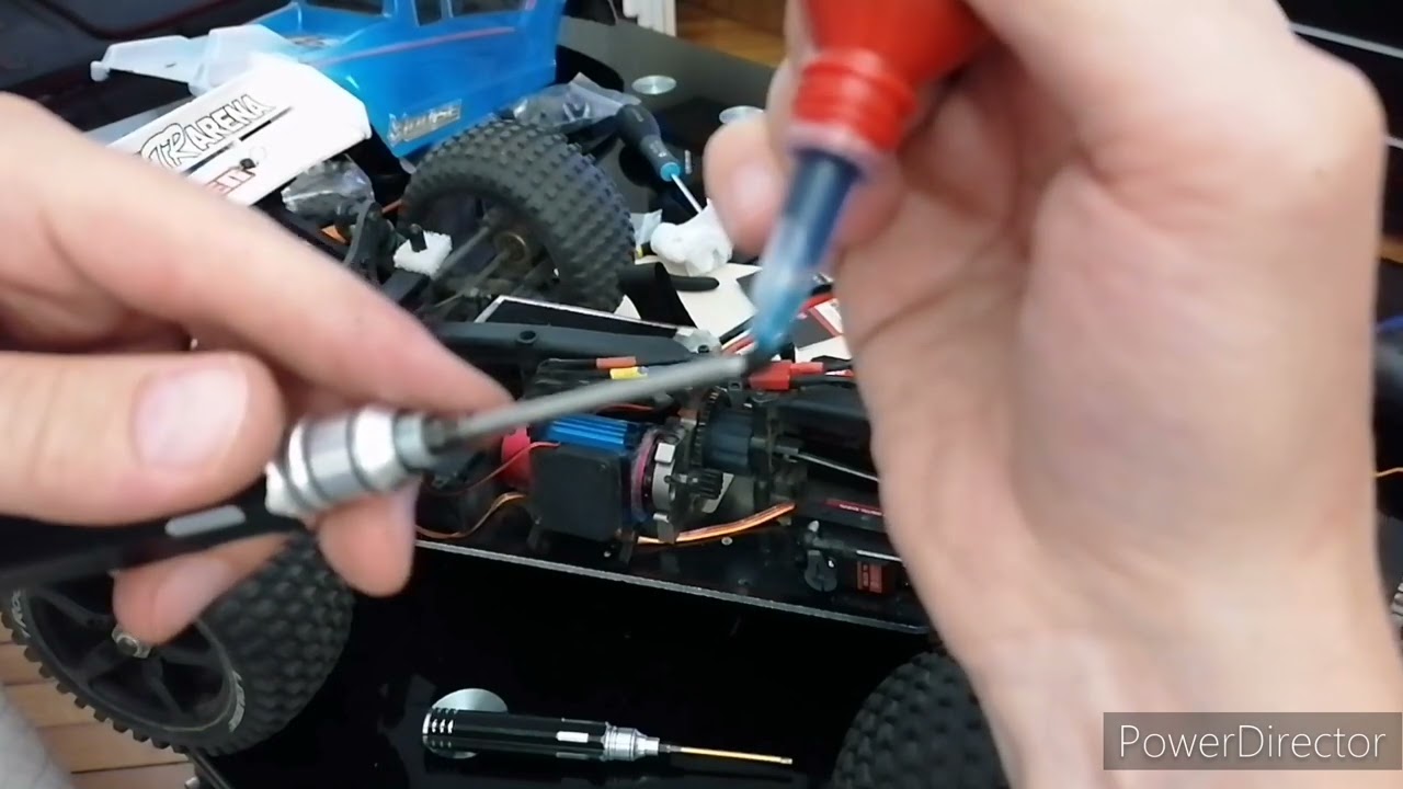 Tuto RC changement pignon moteur Cen Matrix TR Arena