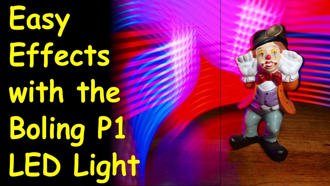 Dramatic Photos with the Boling P1 RGB LED Light ep.167