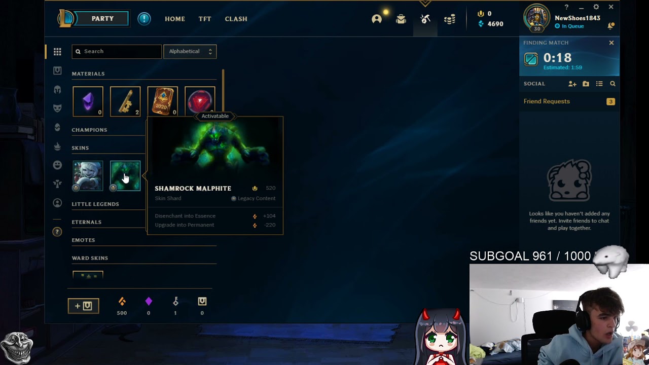 Yamato shamrock malphite