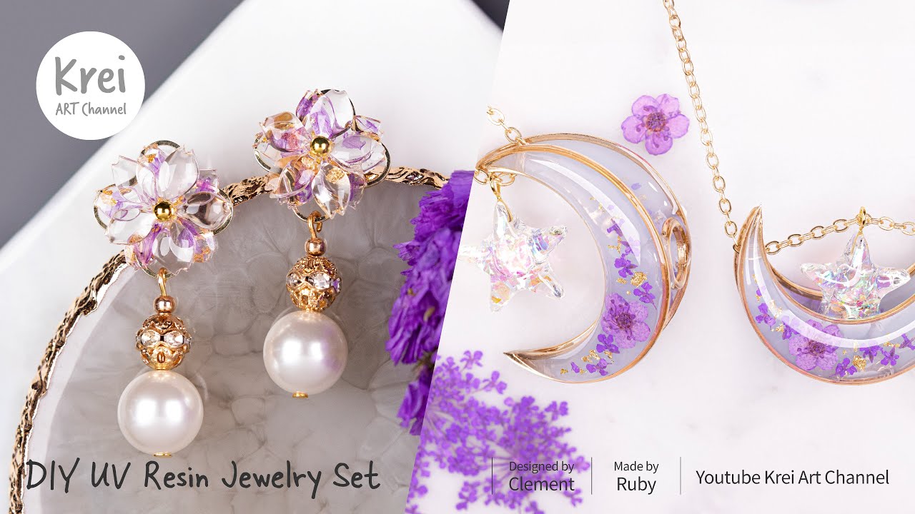 【UVレジン】魅惑のパープルコレクションセット〜♪ UV Resin-Enchanting purple Collection Set!