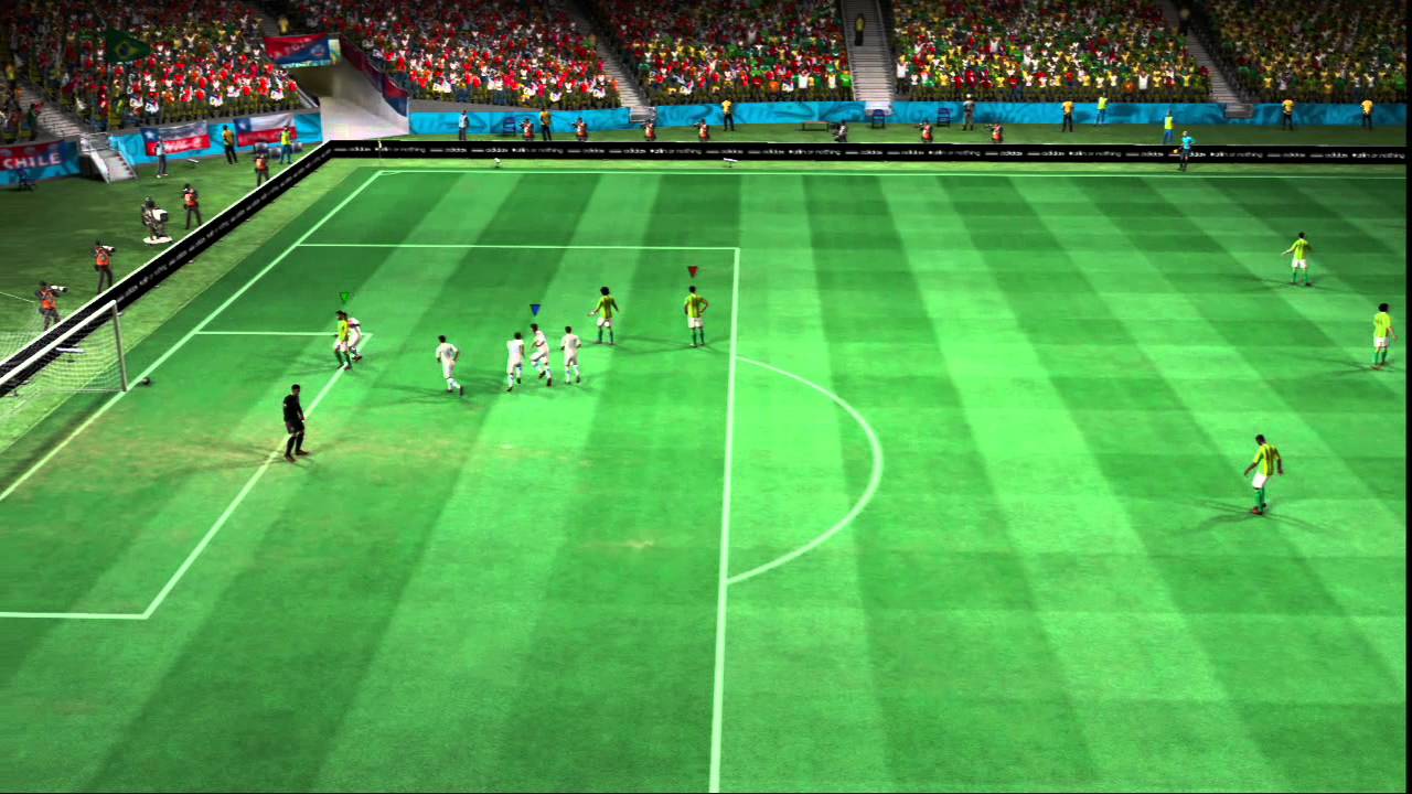 Fifa  World  Cup  2014  PS3  Ottavi di finale Brazile - Cile