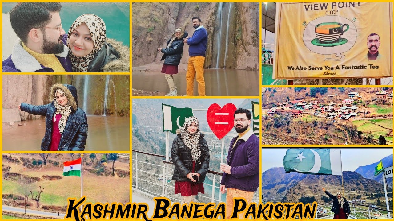 INDIA KA KASHMIR DEKHNE GAI || BORDER PER DAR LAGA BOHT. Amber Naz Official ♥️