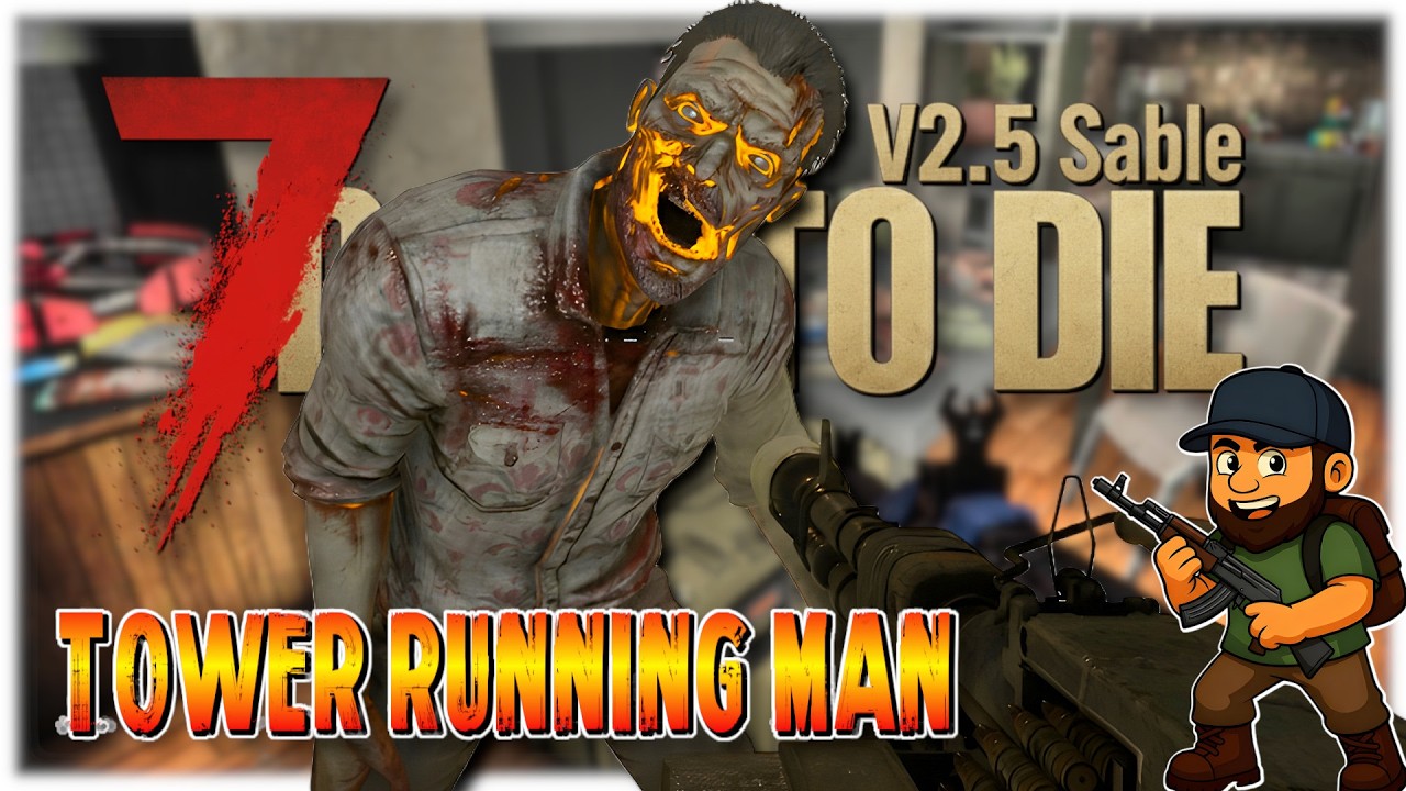 7 Days to Die 2.5 Deutsch 🏃‍➡️ Tower Running Man #61