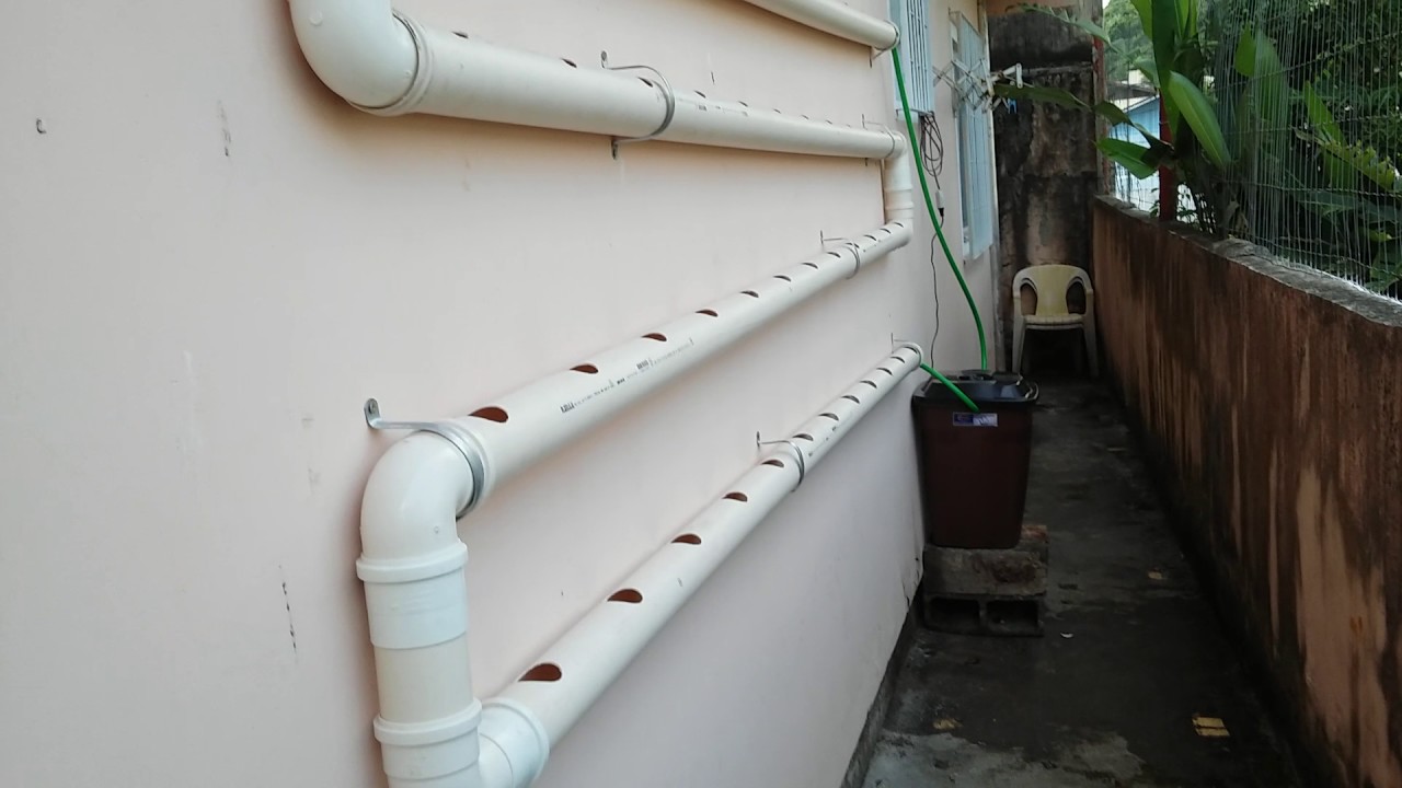 Projeto para hidroponia caseira