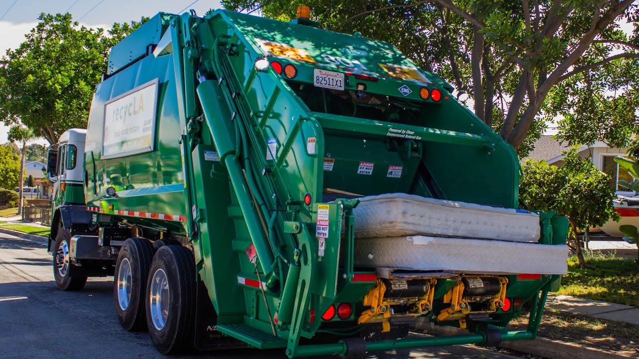300 Subscribers Special! Calmet Services New Way Rear Loader