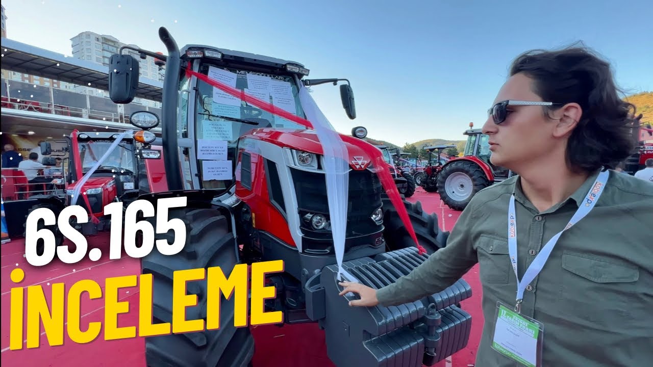 Massey Ferguson 6S.165 İnceleme Yozgat Tarım Fuarı