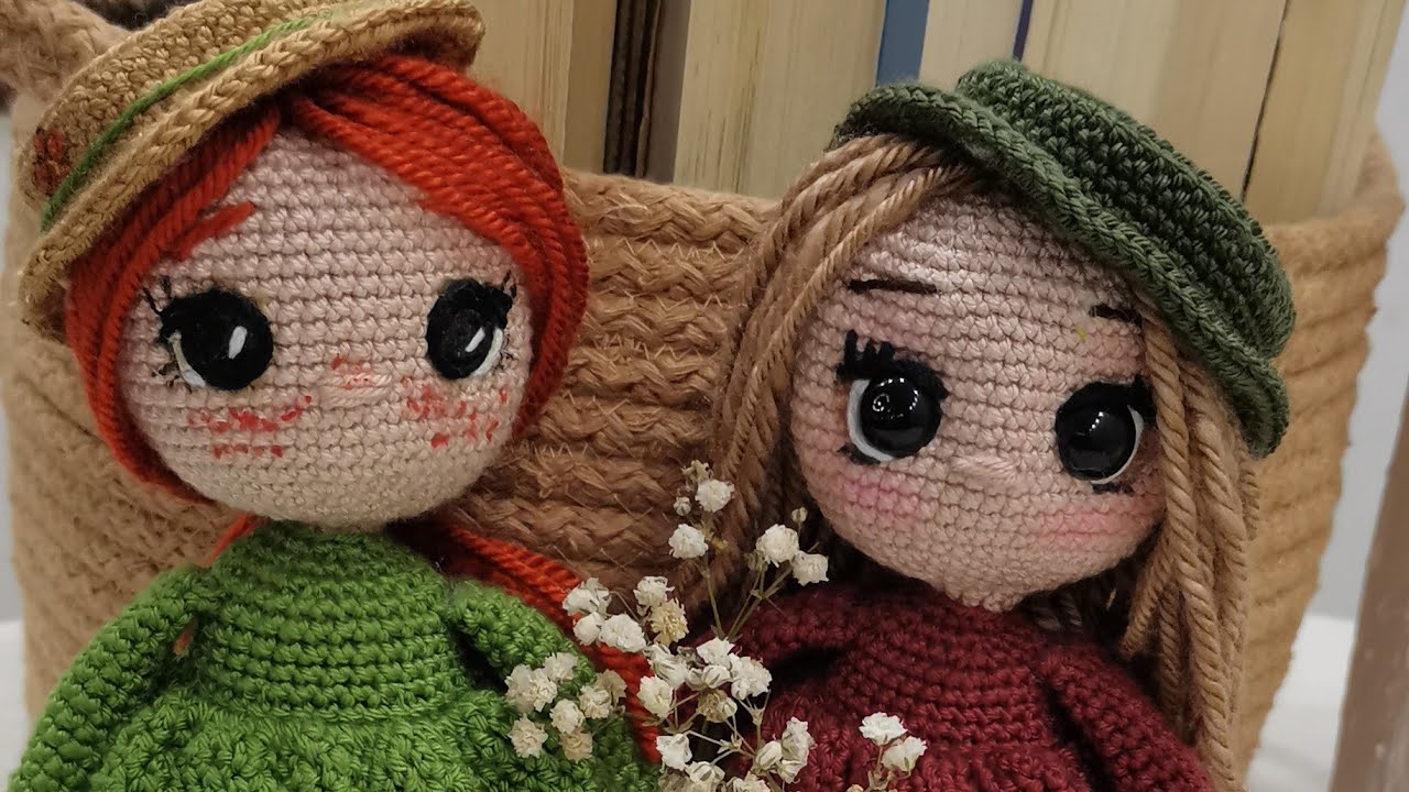 عروسة صغيره وسهله جدا للمبتدأت  الجزء الاول#اميجرومي #amigurumi