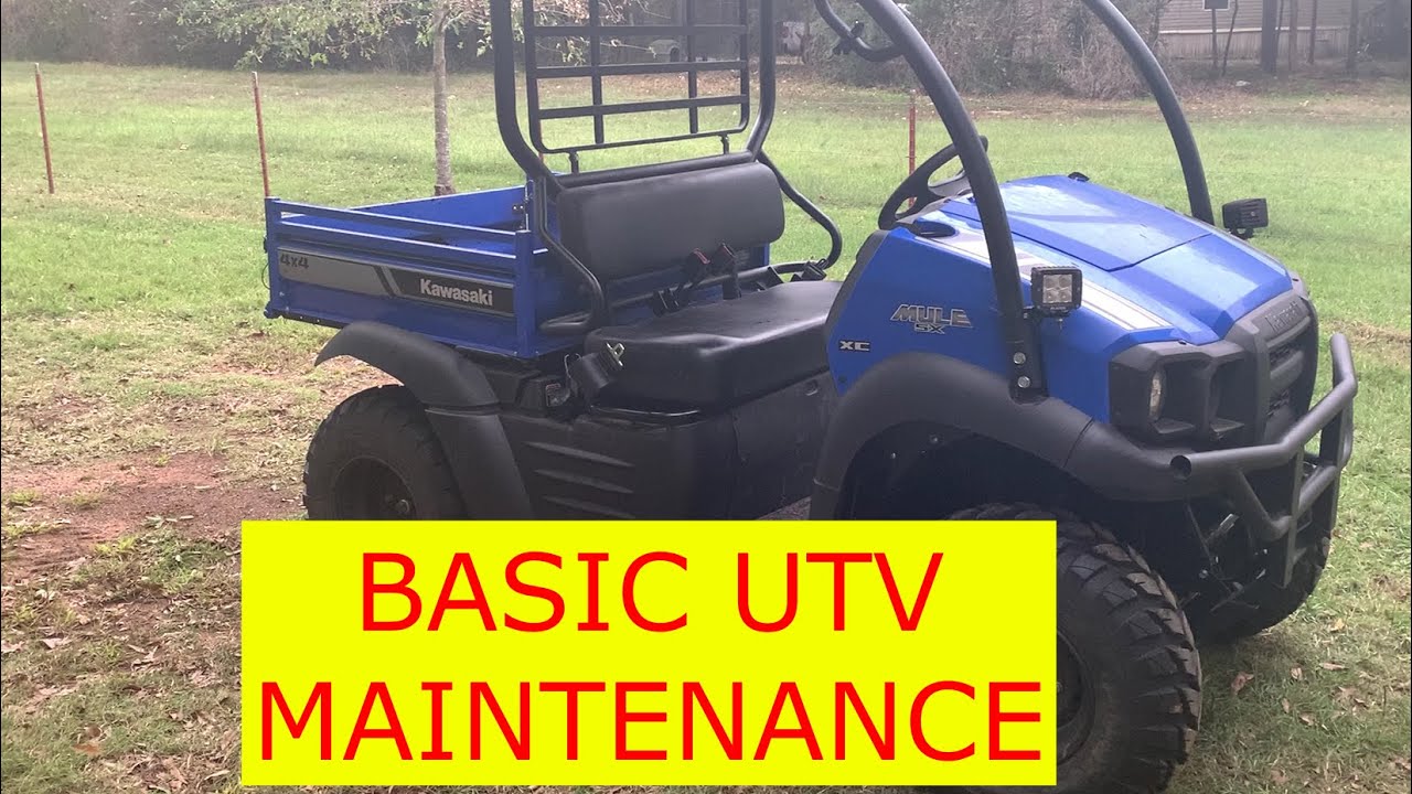 UTV SERVICE / KAWASAKI MULE 4X4 SE XC / AMSOIL