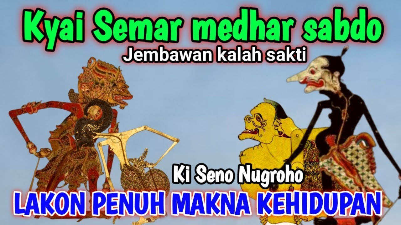 Kyai Noyontoko medhar sabdo, jembawan ngakoni luput