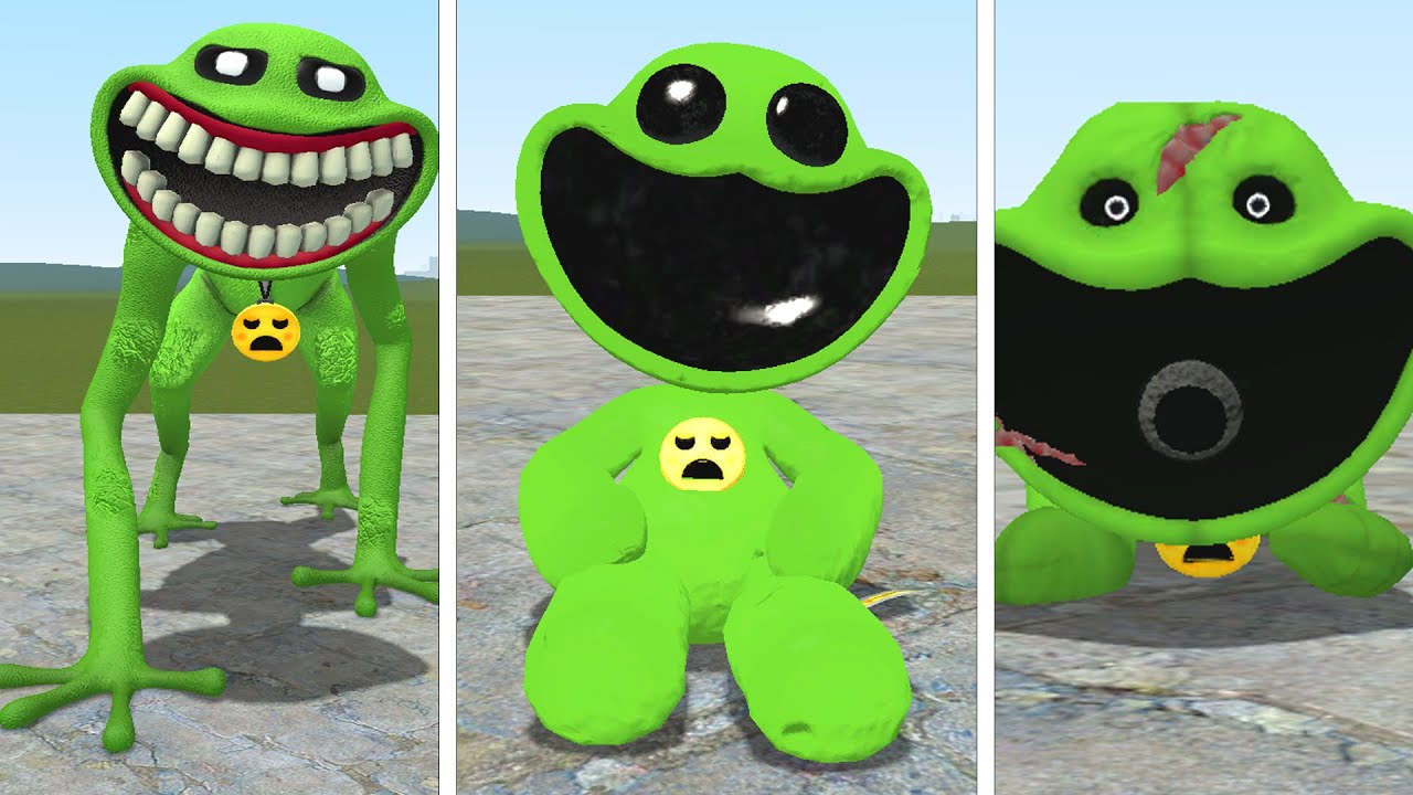 NEW EVOLUTION OF FORGOTTEN SMILING CRITTERS FEARFUL FROG POPPY PLAYTIME CHAPTER 3 (Garry's Mod)
