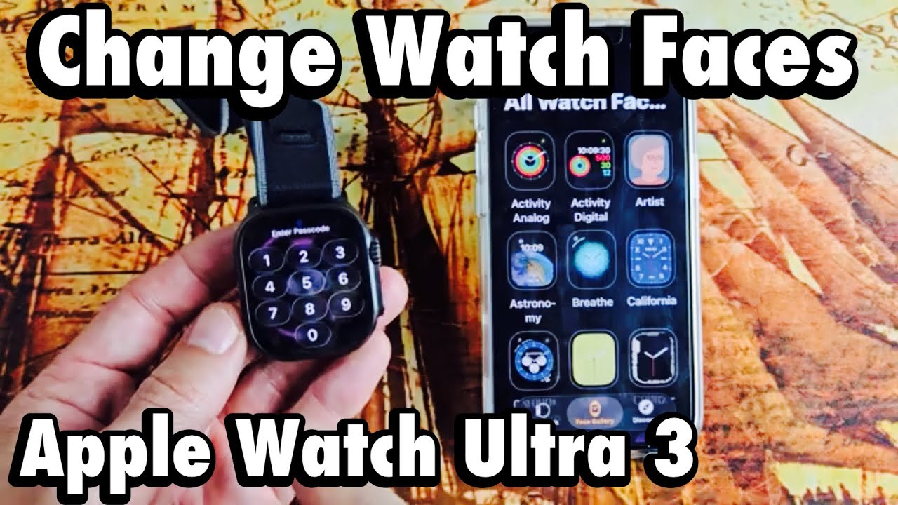 Apple Watch Ultra 3: смена циферблатов + советы