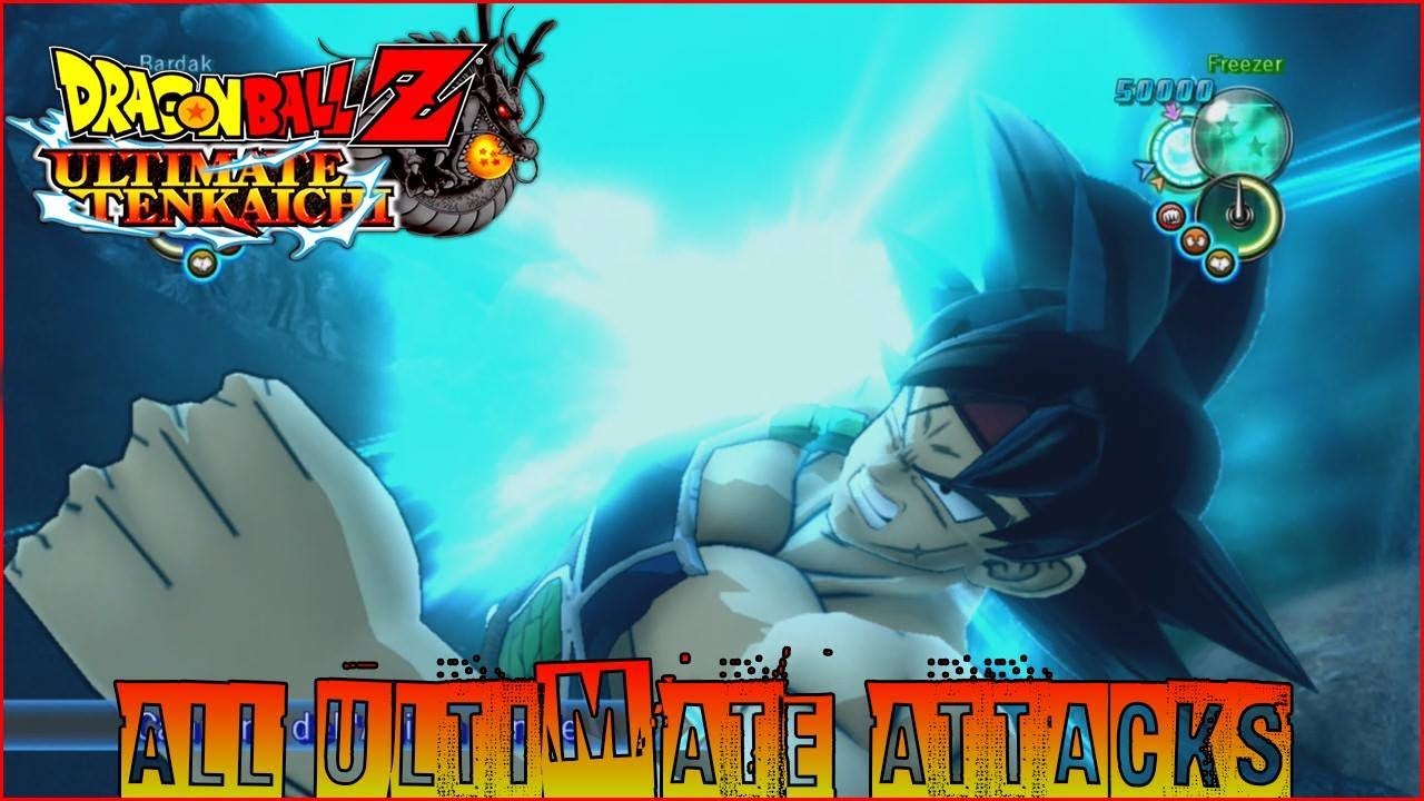 Dragon Ball Z Ultimate Tenkaichi | ALL ULTIMATE ATTACKS/TUTTI GLI ATTACCHI SUPREMI