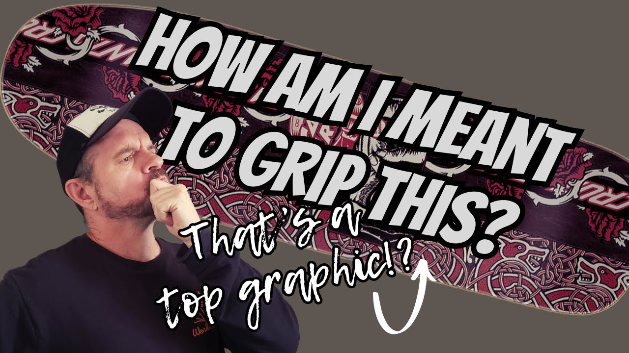 Eric Dressen Skate Deck Setup Part 1: Check out this top graphic!