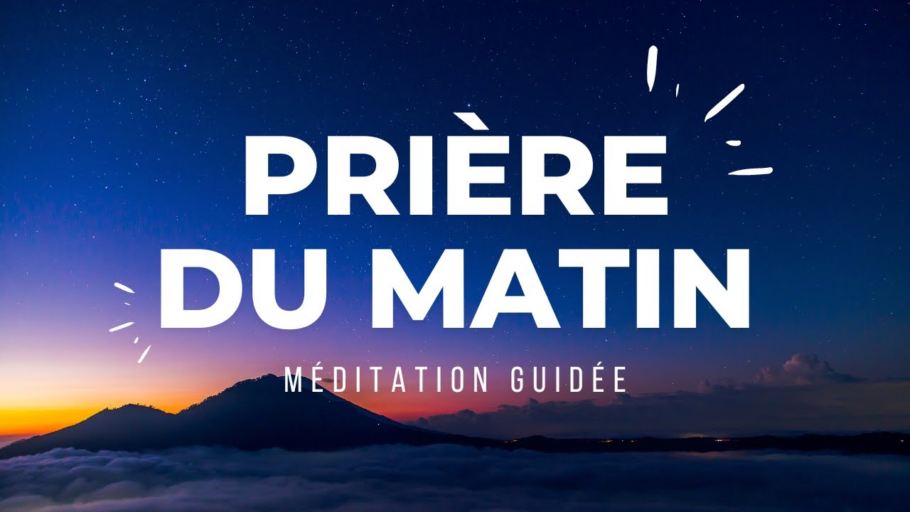 Pri&egrave;re du matin avec Marie [MEDITATION GUIDEE] 🙏 Recevez les Energies Divines Je Vous Salue Marie 🙏