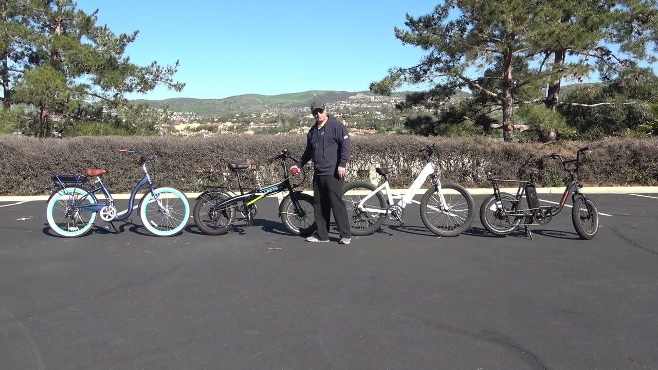 Comparing Ebike Step Through Heights of Rad Power, Lectric, Sondors & sixthreezero Electric Bikes