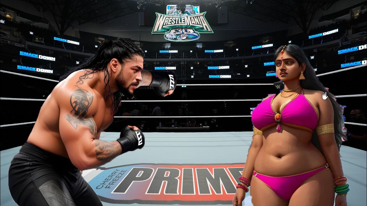 Roman Reigns vs Zina - SummerSlam
