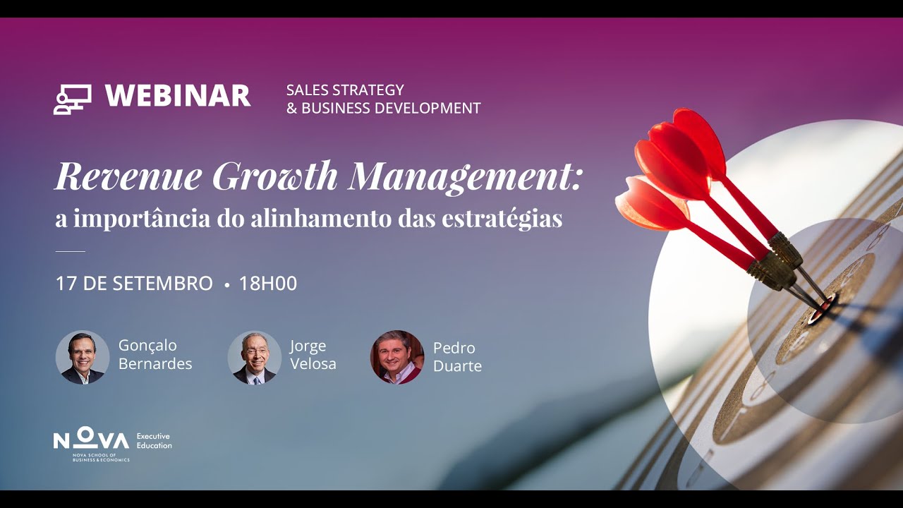 Webinar Revenue Growth Management e a importância do alinhamento das estratégias de vendas