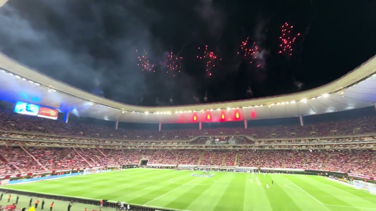 AS&Iacute; EXPLOTA EL ESTADIO DE CHIVAS CON LA ALINEACI&Oacute;N ROJIBLANCA 🔥🐐 | CHIVAS 0-0 AM&Eacute;RICA | #chivas