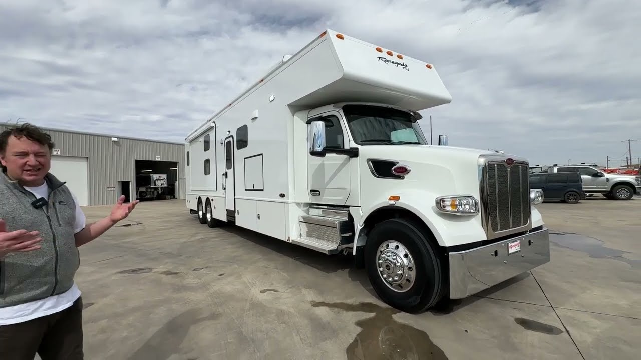 SOLD 2024 Reneagde 45 CBF Peterbilt 567 605HP Cummins