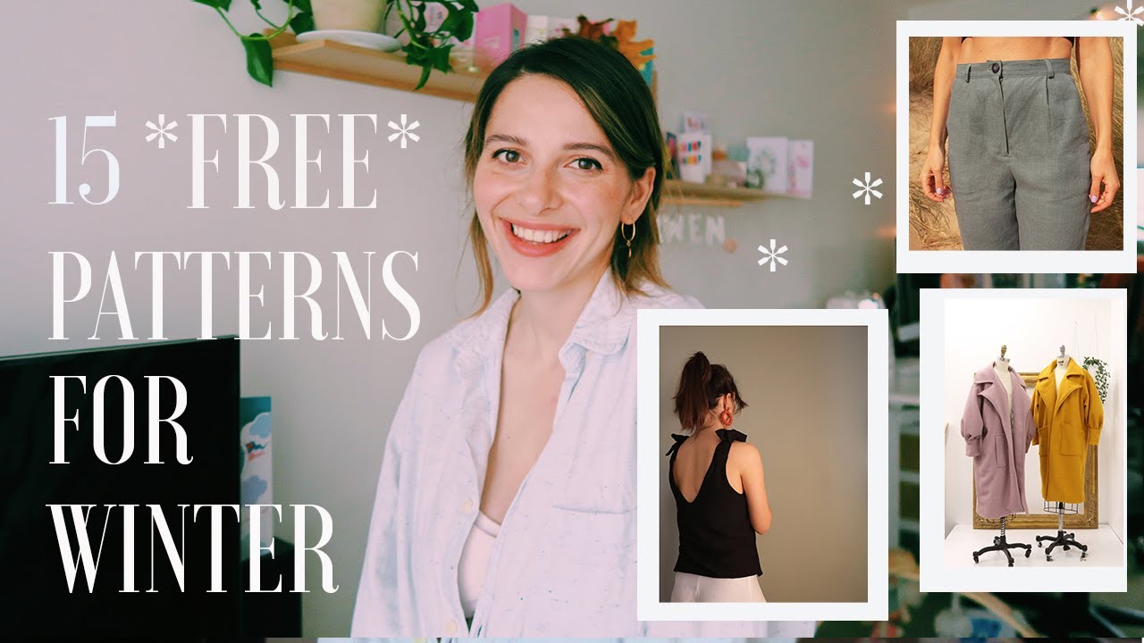 15 *FREE* SEWING PATTERNS FOR WINTER