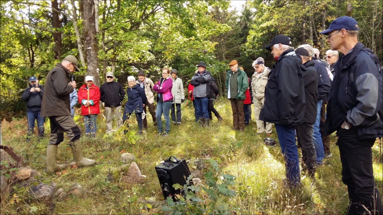 Bildband med ljudupptagning från byavandringen