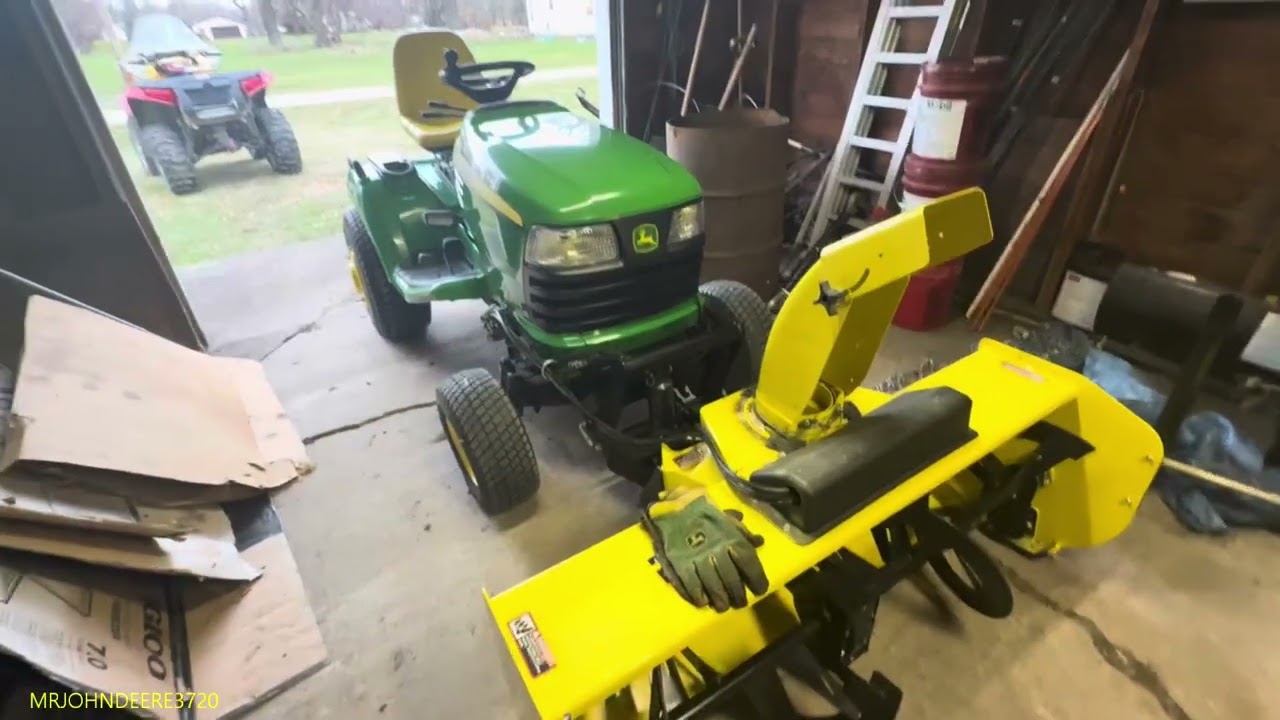 Установка снегоочистителя John Deere 54