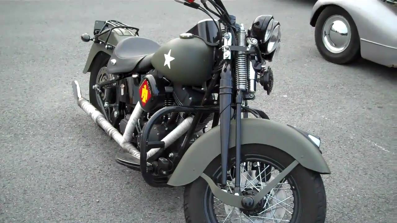 Military Tribute Harley Davidson