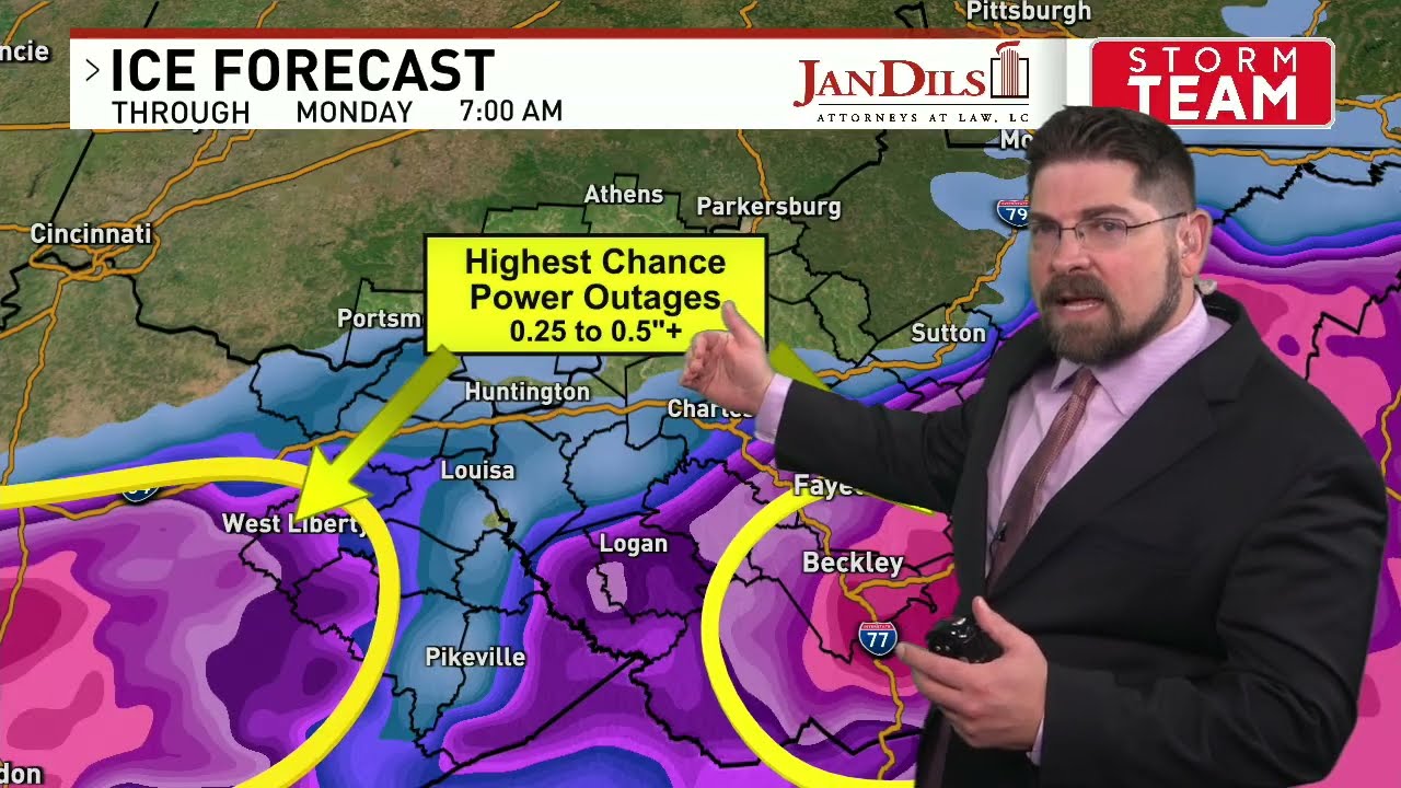 Winter storm set to hit parts of West Virginia, Ohio, Kentucky on Saturday