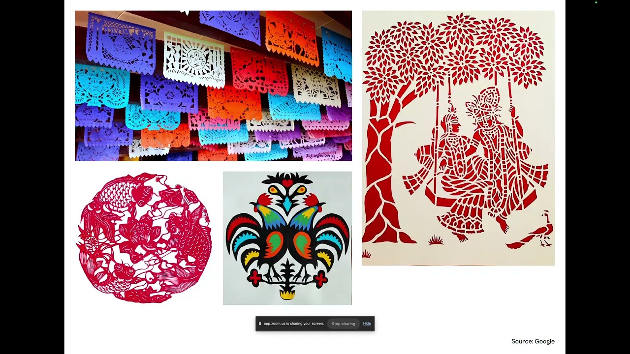 Vaishnavi Kumar's Artist Talk in Residency Course in MFA Communication Design program