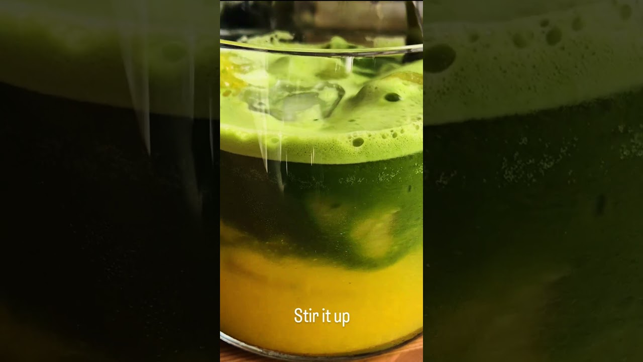 Matcha Orange with Calamansi                            Mix it up.Enjoy.Your new citrus obsession.