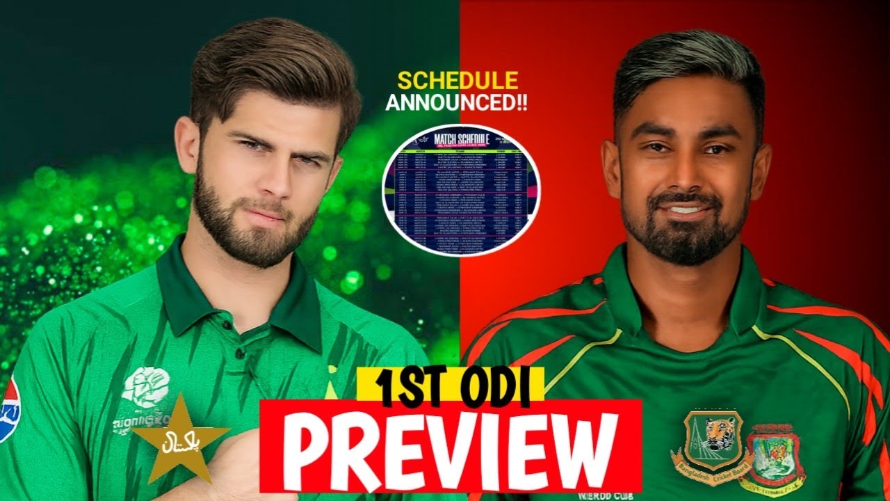 Pakistan vs Bangladesh - 1st ODI | Preview | Unexperienced Squad | PSL Schedule Announced!!