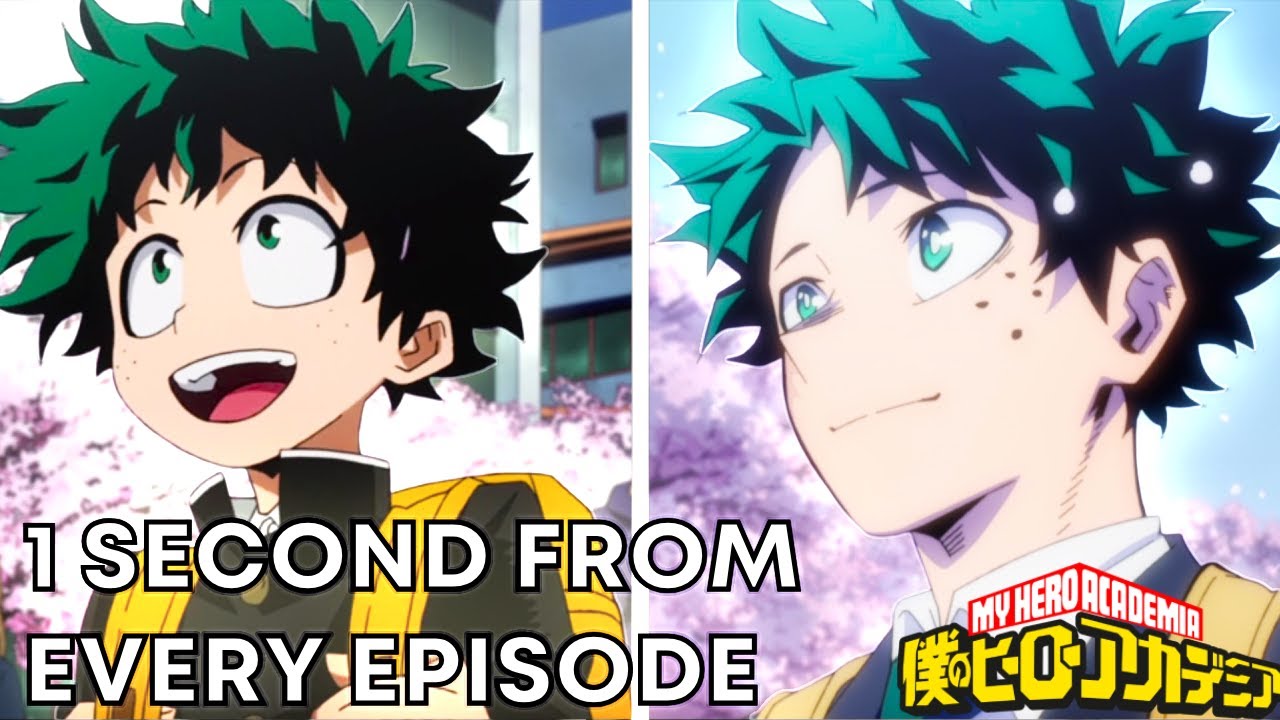 1 Second from Every Episode of My Hero Academia